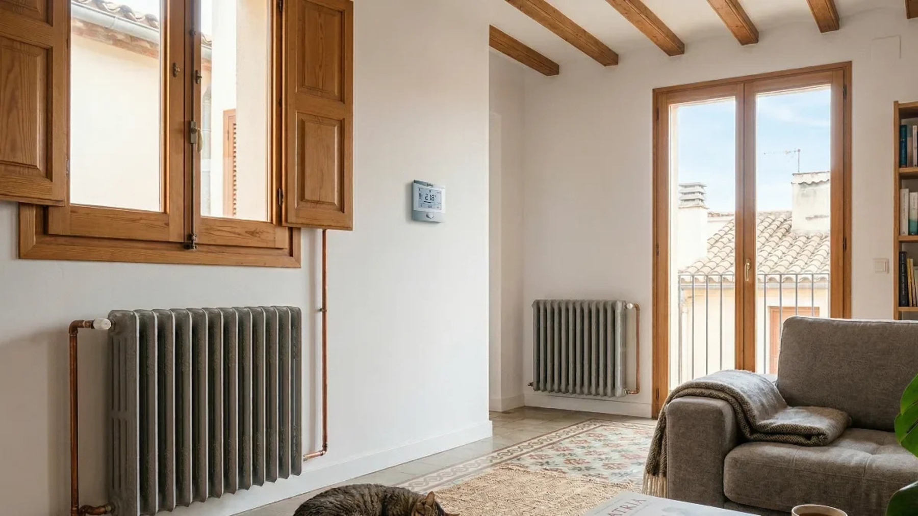 Edificios de viviendas ante el reto de la calefacción sin gas en Madrid